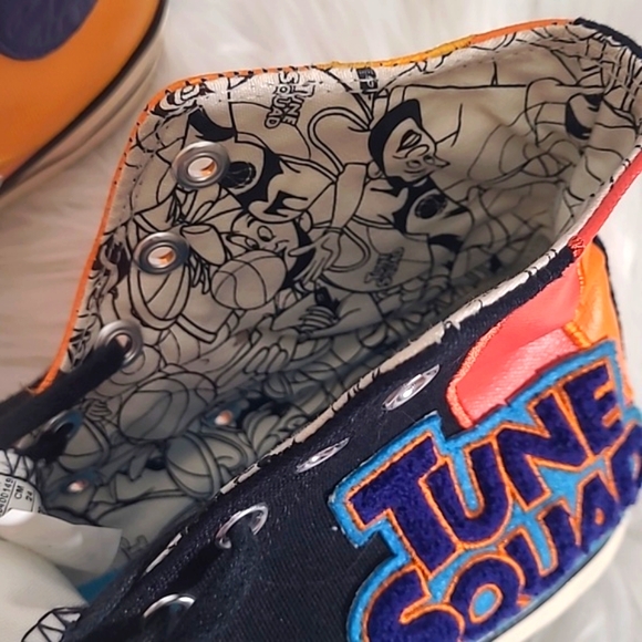 Converse All Star Chuck Taylor High Top Space Jam Tune Squad Sneakers Womens 7 - Picture 16 of 17
